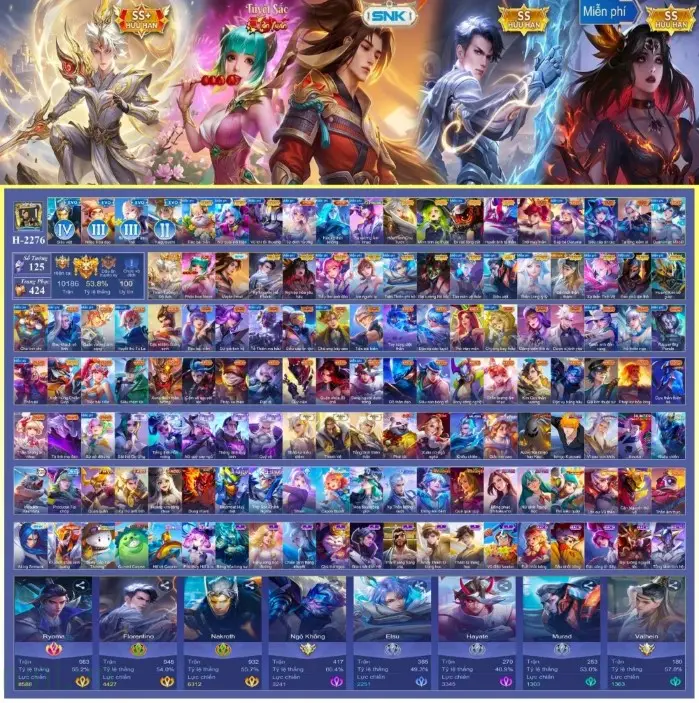 Acc Liên Quân Mobile