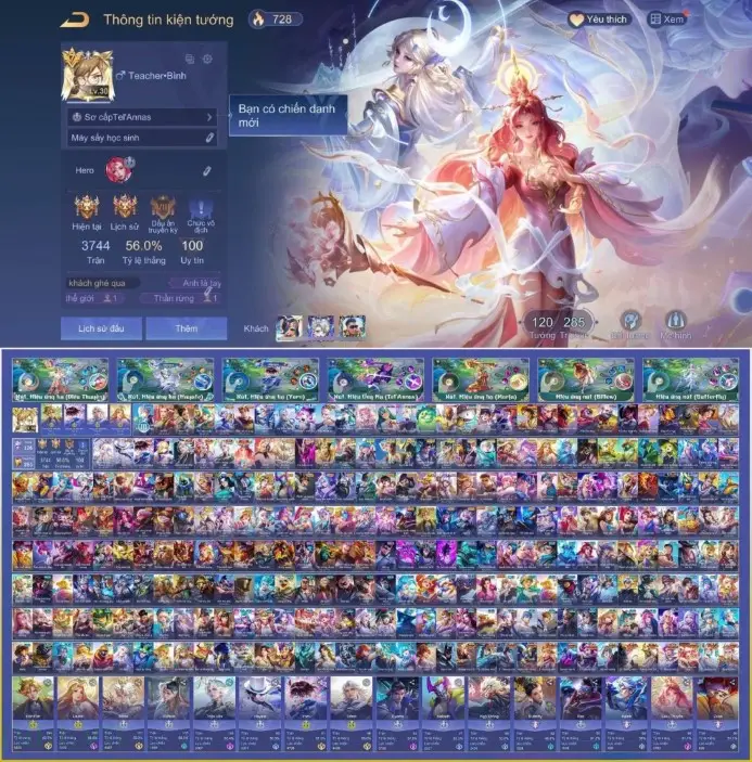 Acc Liên Quân Tại Ni Ni