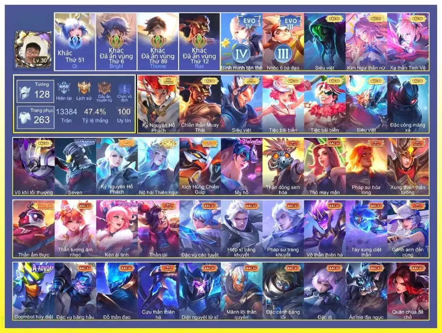 Acc Liên Quân Facebook Miễn Phí