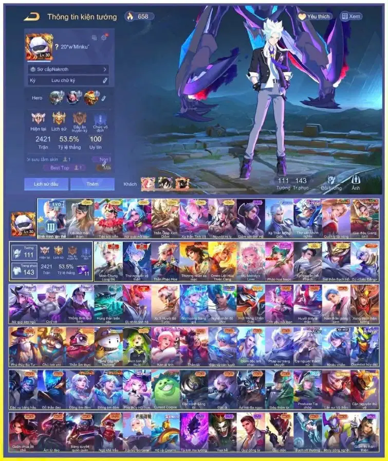 Acc Liên Quân Garena