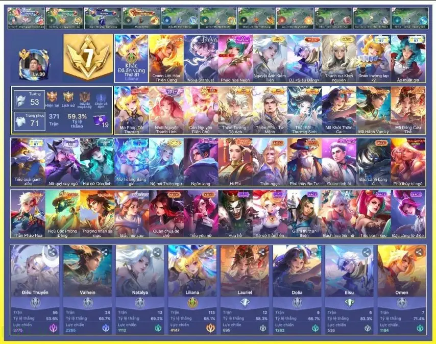 Acc Liên Quân Reg Mới