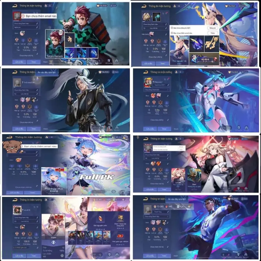 Acc Reg Liên Quân