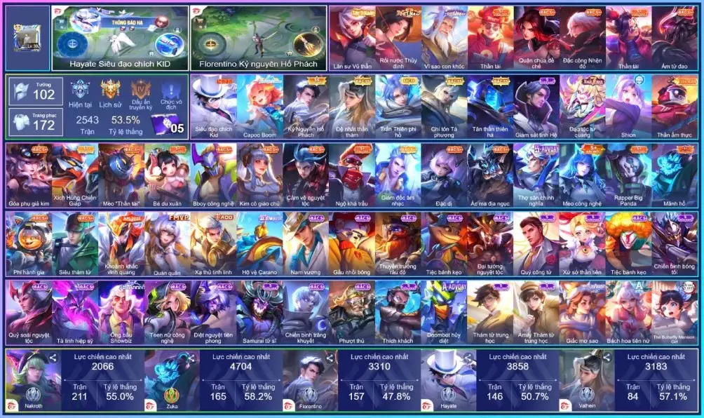 Mua Acc Liên Quân An Toàn
