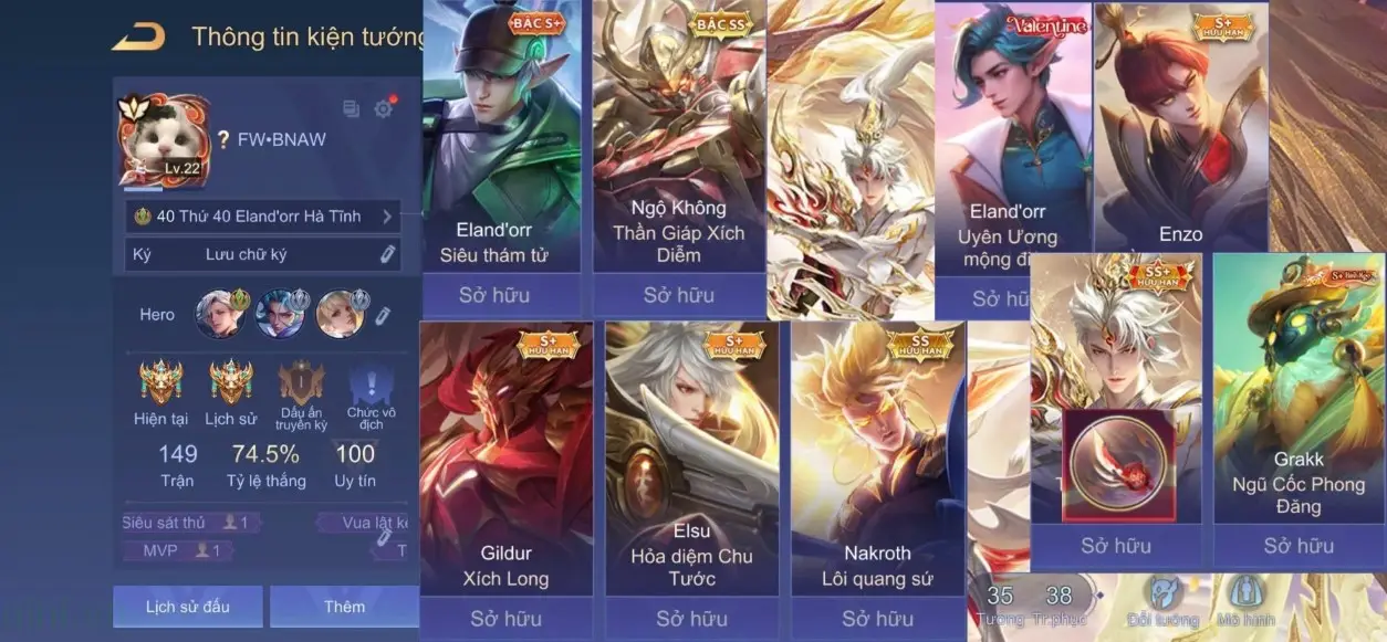Mua Random Acc Liên Quân