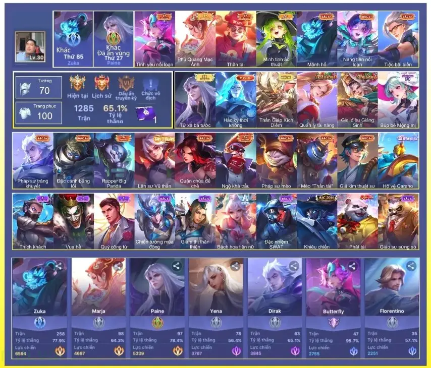 Nhận Acc Liên Quân Miễn Phí Garena