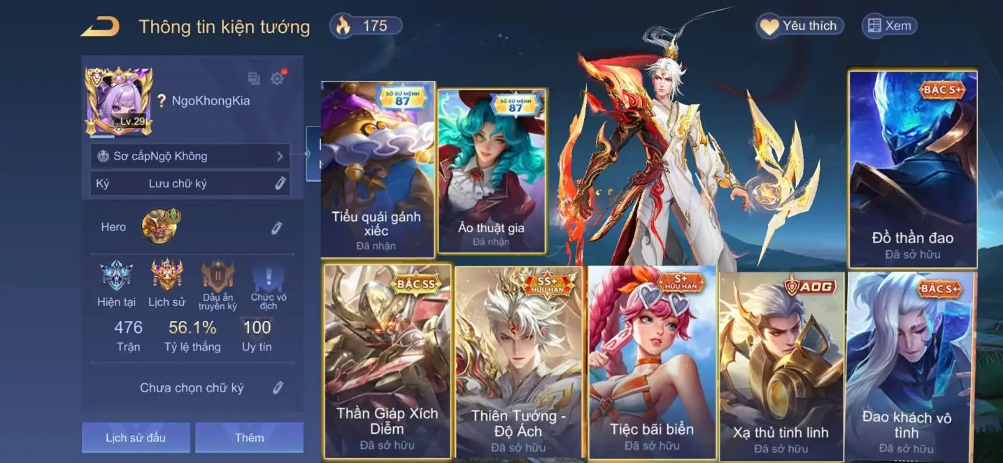 Nick LQ Free Trắng Thông Tin Độc Quyền Từ Ni Ni