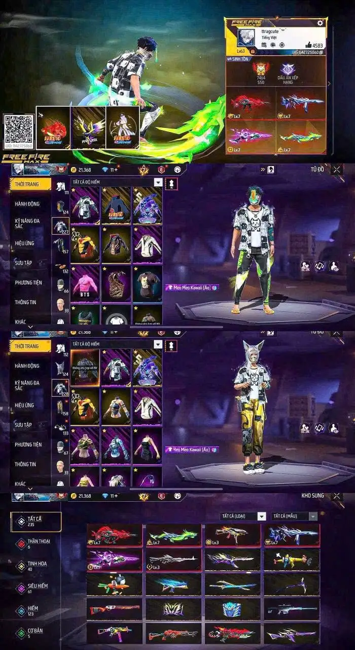 Kênh Nhận Nick Free Fire Miễn Phí