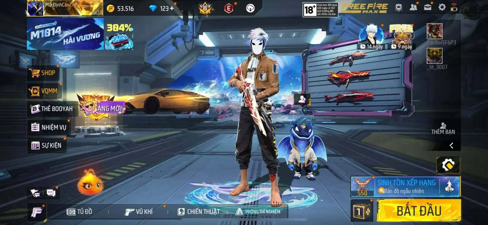 Phân Khúc Acc FF Free 50k