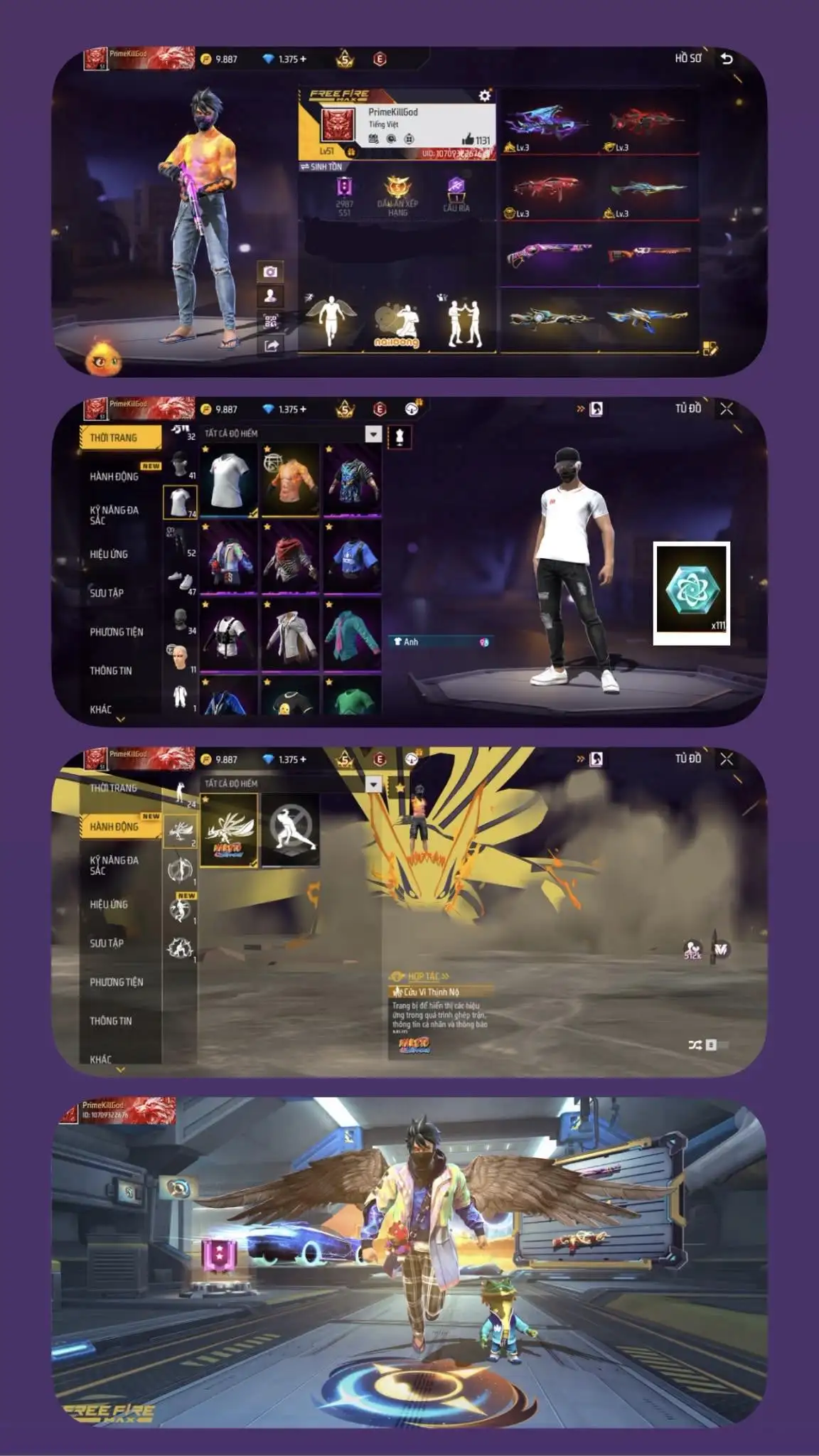 Tài Khoản Free Fire Định Danh