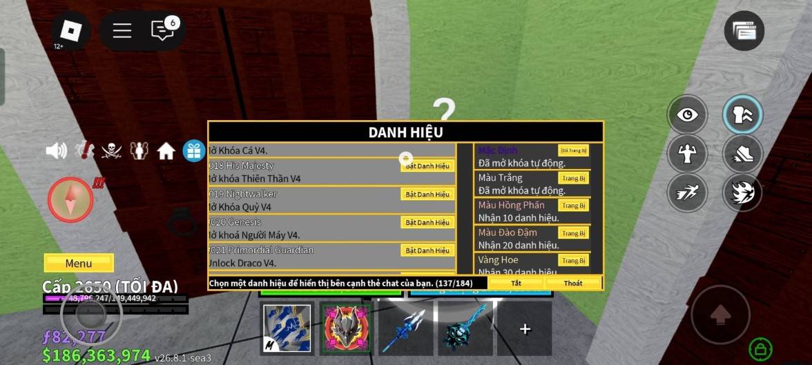 Random Acc Blox Fruit Miễn Phí